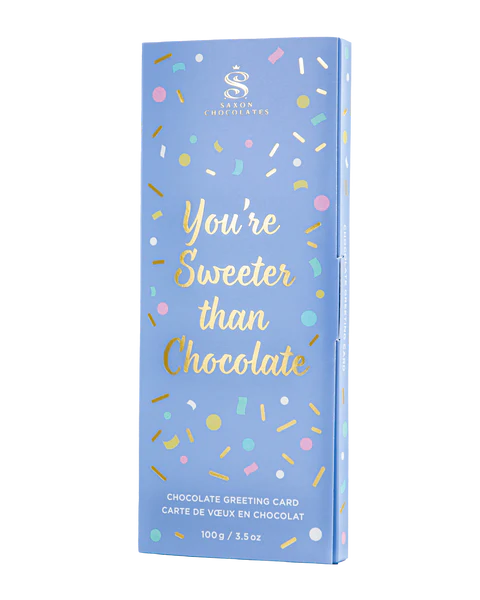 You’re sweeter than chocolate